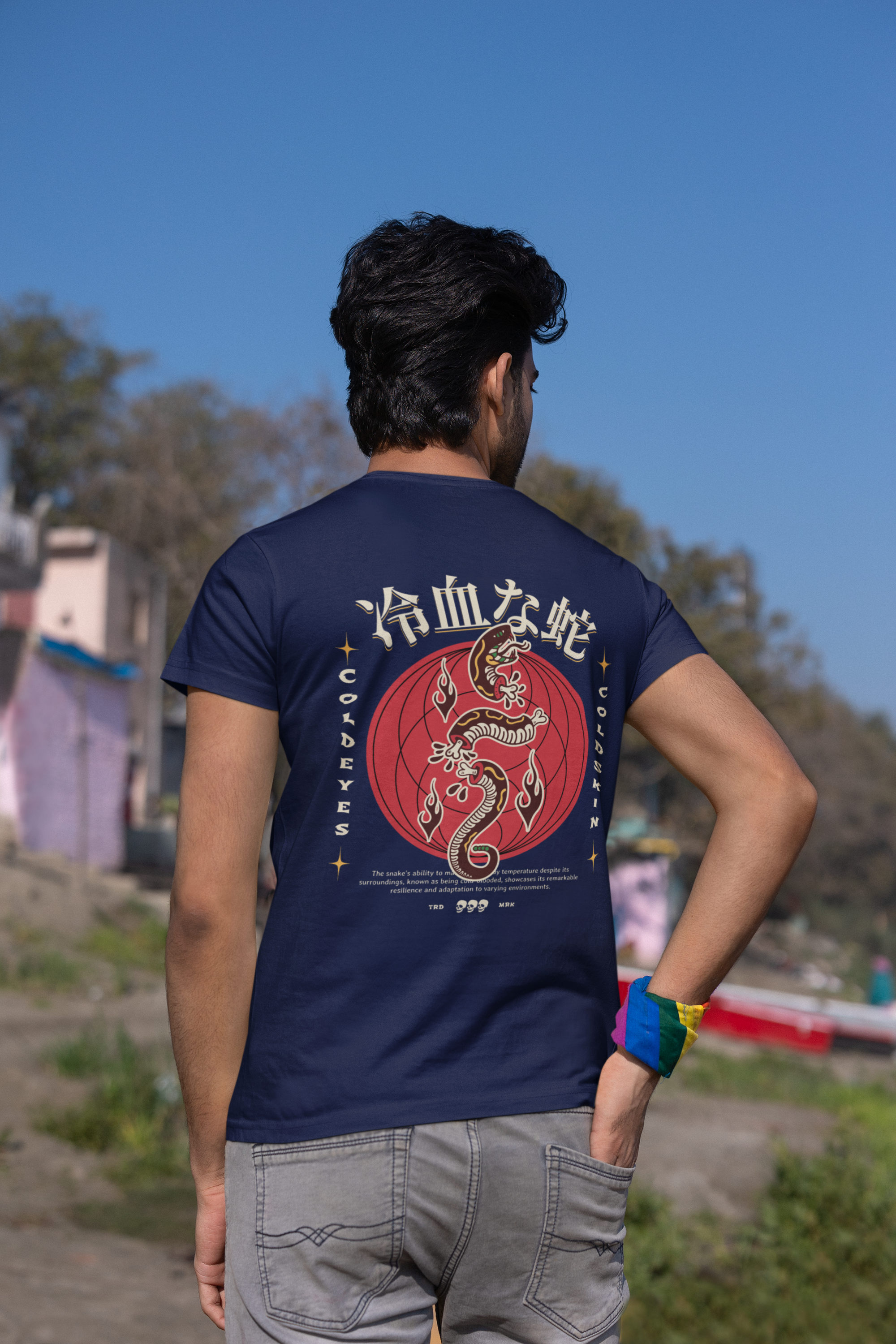 Men's Funnki Reiketsuna Hebi Special Printed Unisex Classic T-shirt