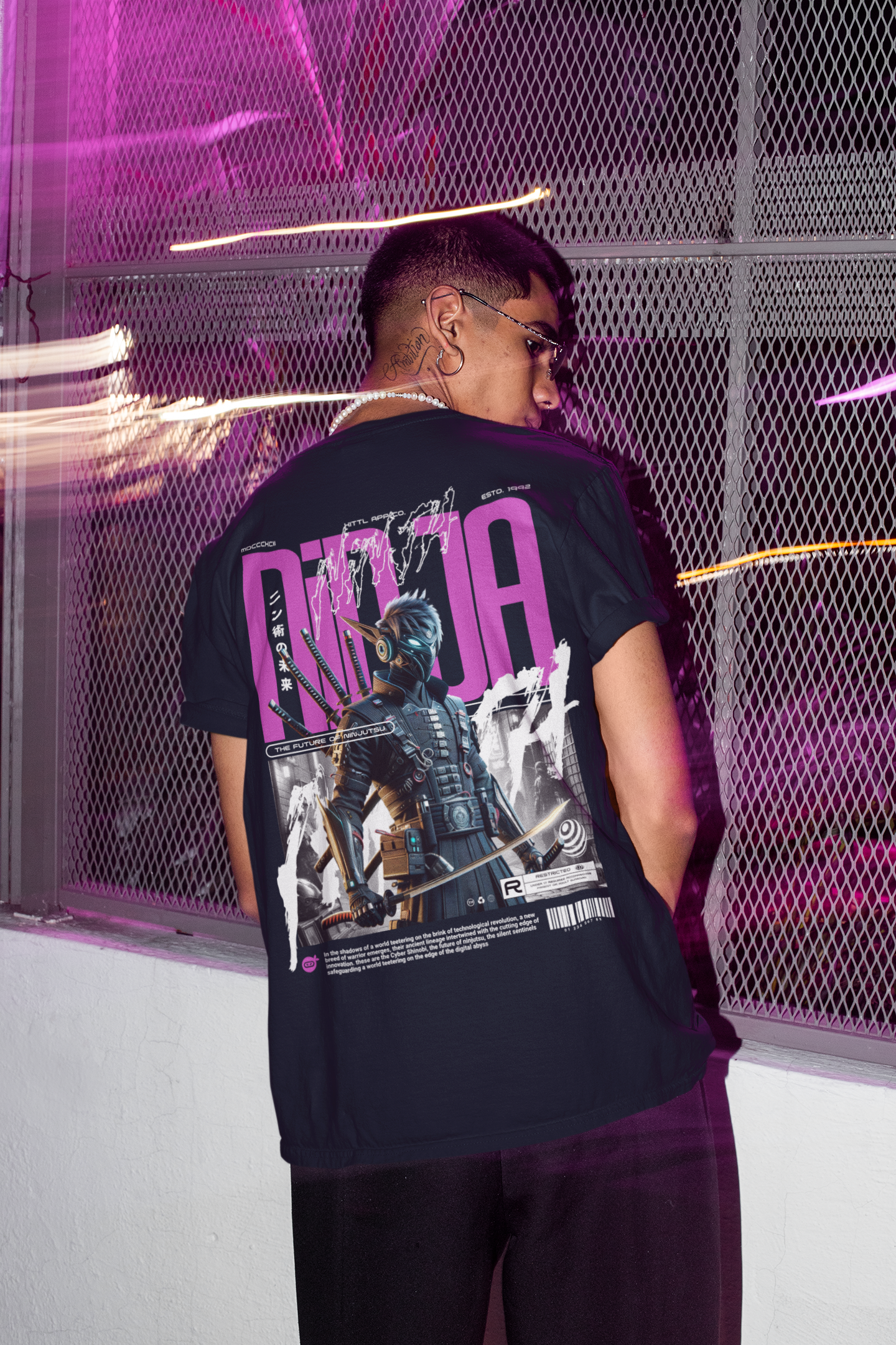 Men's Ninja: The Future of Ninjutsu Special Printed Unisex Classic T-shirt