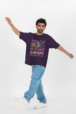 Men's Purple Ackermann Anime Special Unisex Printed T-Shirt