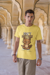 Men's Don't Disturb Printed Classic T-shirt