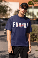 Men's Funnki Original Printed Oversized T-shirt