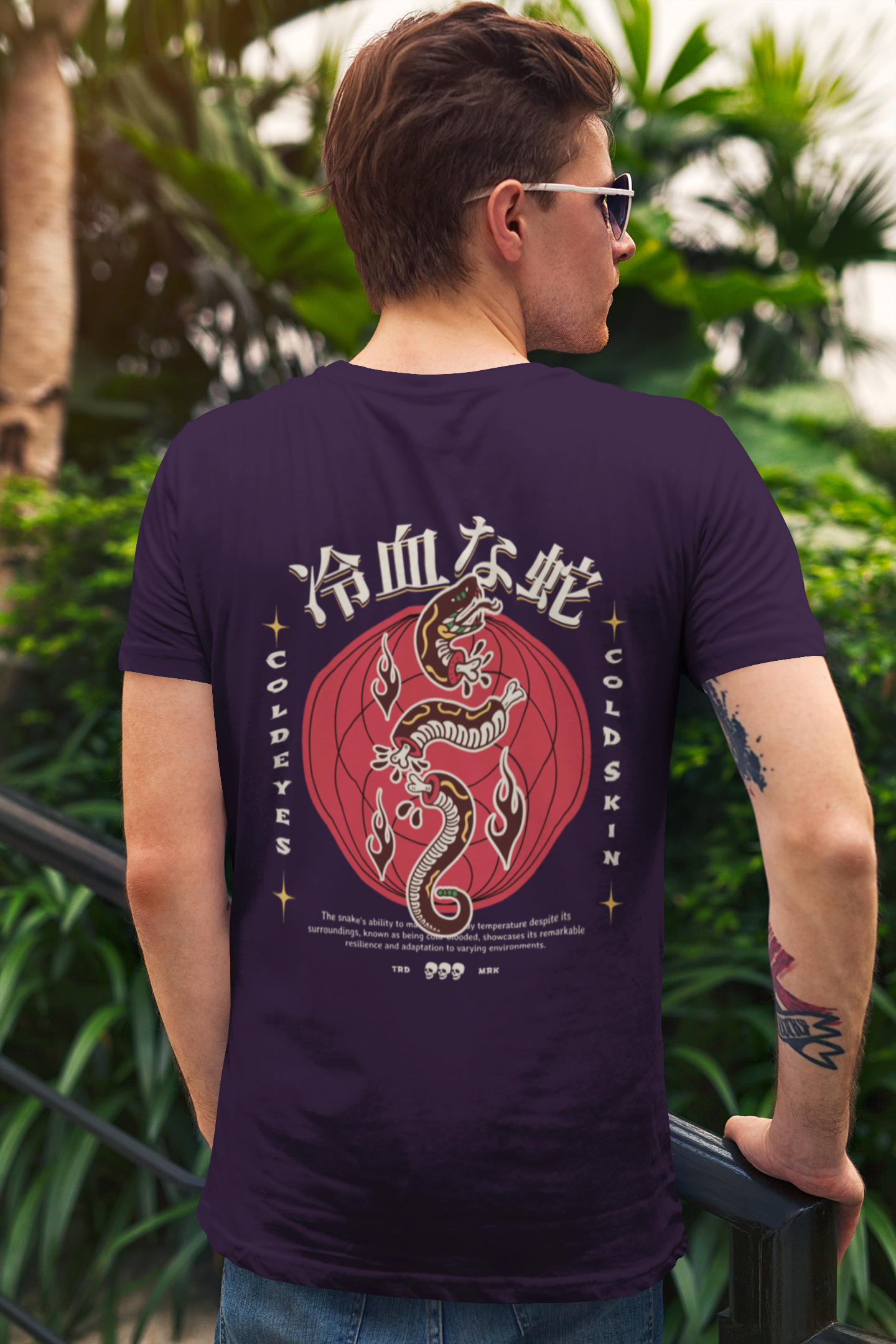 Men's Funnki Reiketsuna Hebi Special Printed Unisex Classic T-shirt