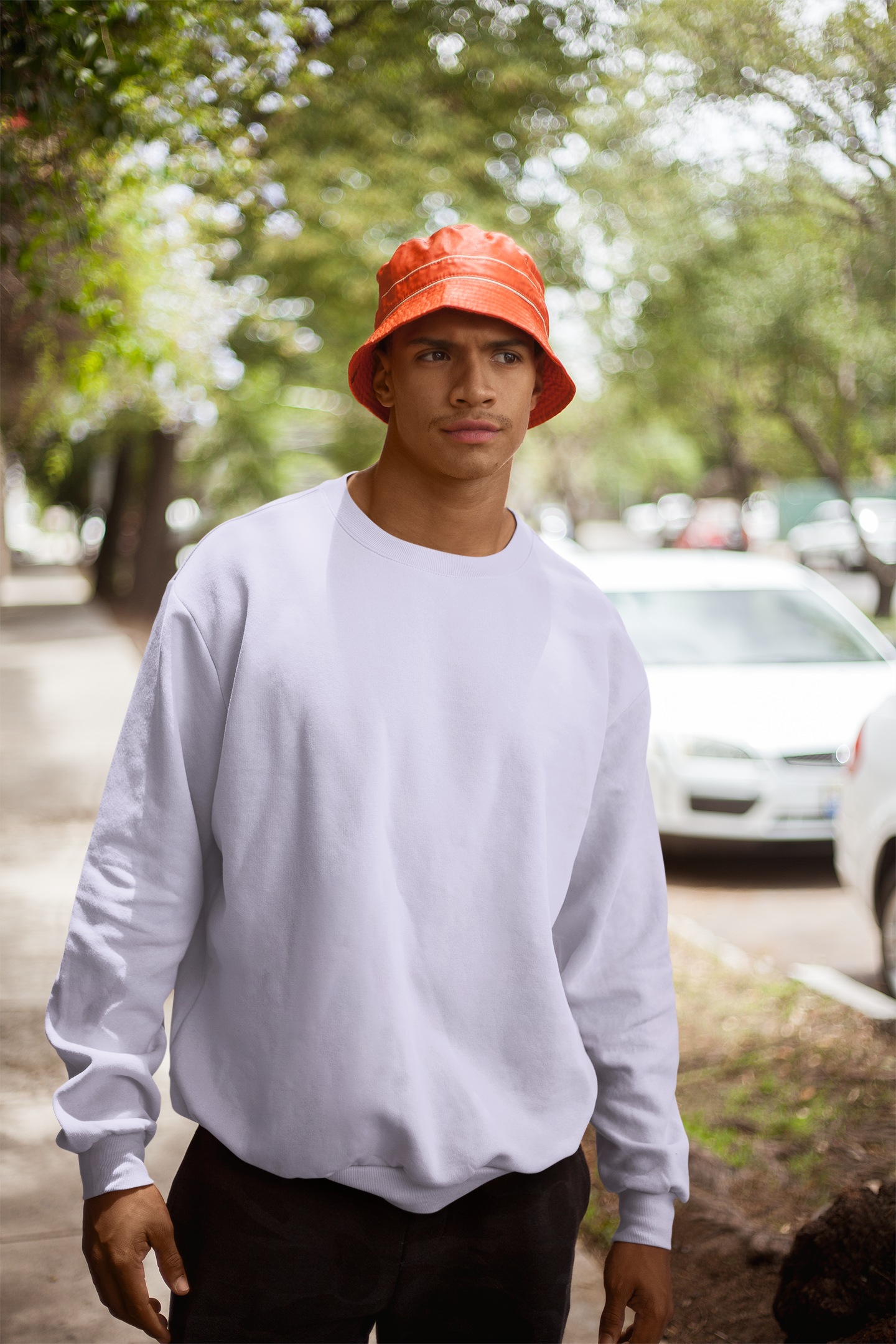 Men's Plain Oversized Sweatshirt