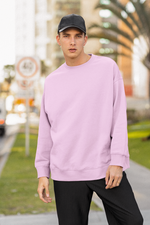 Men's Plain Oversized Sweatshirt