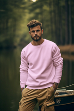 Men's Plain Oversized Sweatshirt