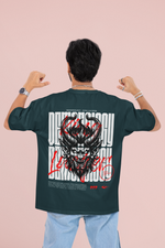 Men's KING LUCIFER Oversized Classic Printed T-Shirt