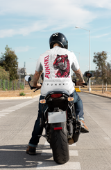 Men's Funnki Tiger Special Printed Oversized Classic T-shirt
