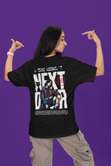 Women's The Girl Next Door Oversized Printed T-Shirt