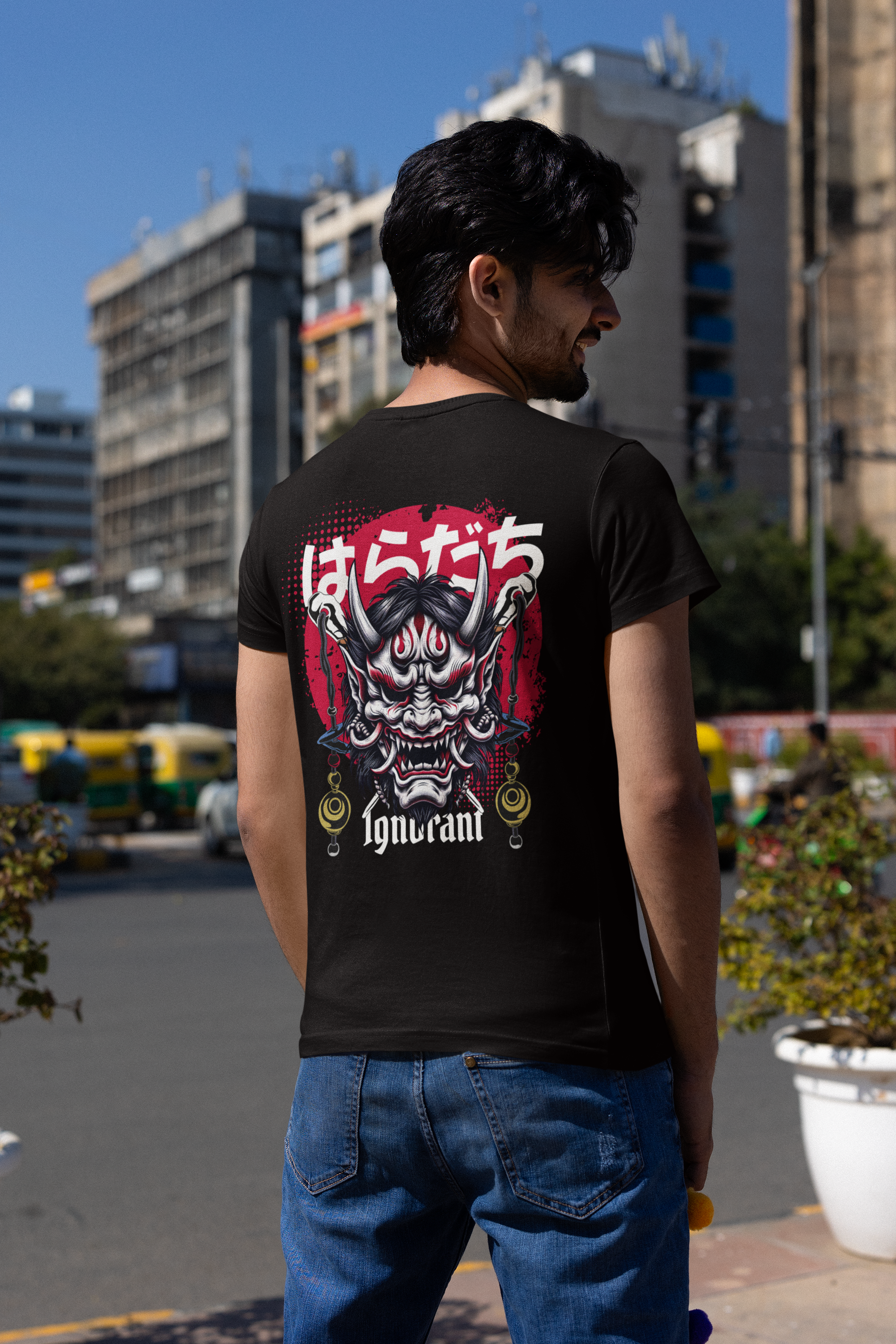 Men's Ignorant and Anger Special Printed Unisex Classic T-shirt