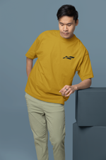 Men's Funnki Fearless Tiger Special Printed Oversized Classic T-shirt