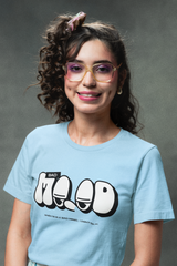 Women's Bad Mood Printed Stretch T-Shirt