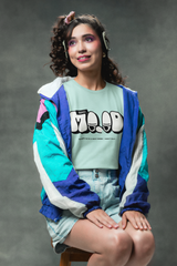Women's Bad Mood Printed Stretch T-Shirt