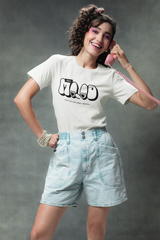 Women's Bad Mood Printed Stretch T-Shirt