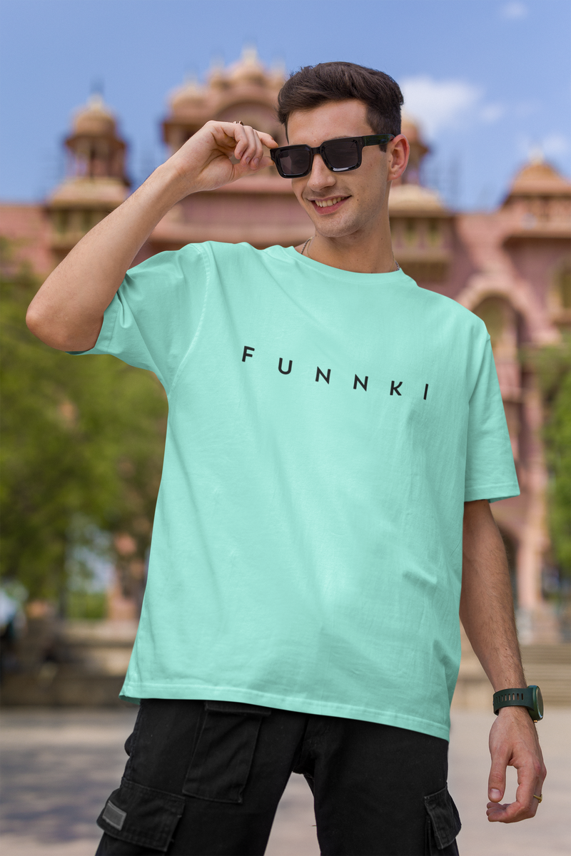 Men's Funnki Tiger Special Printed Oversized Classic T-shirt