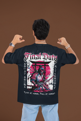 Men's Final Duty Printed Oversized Classic T-shirt