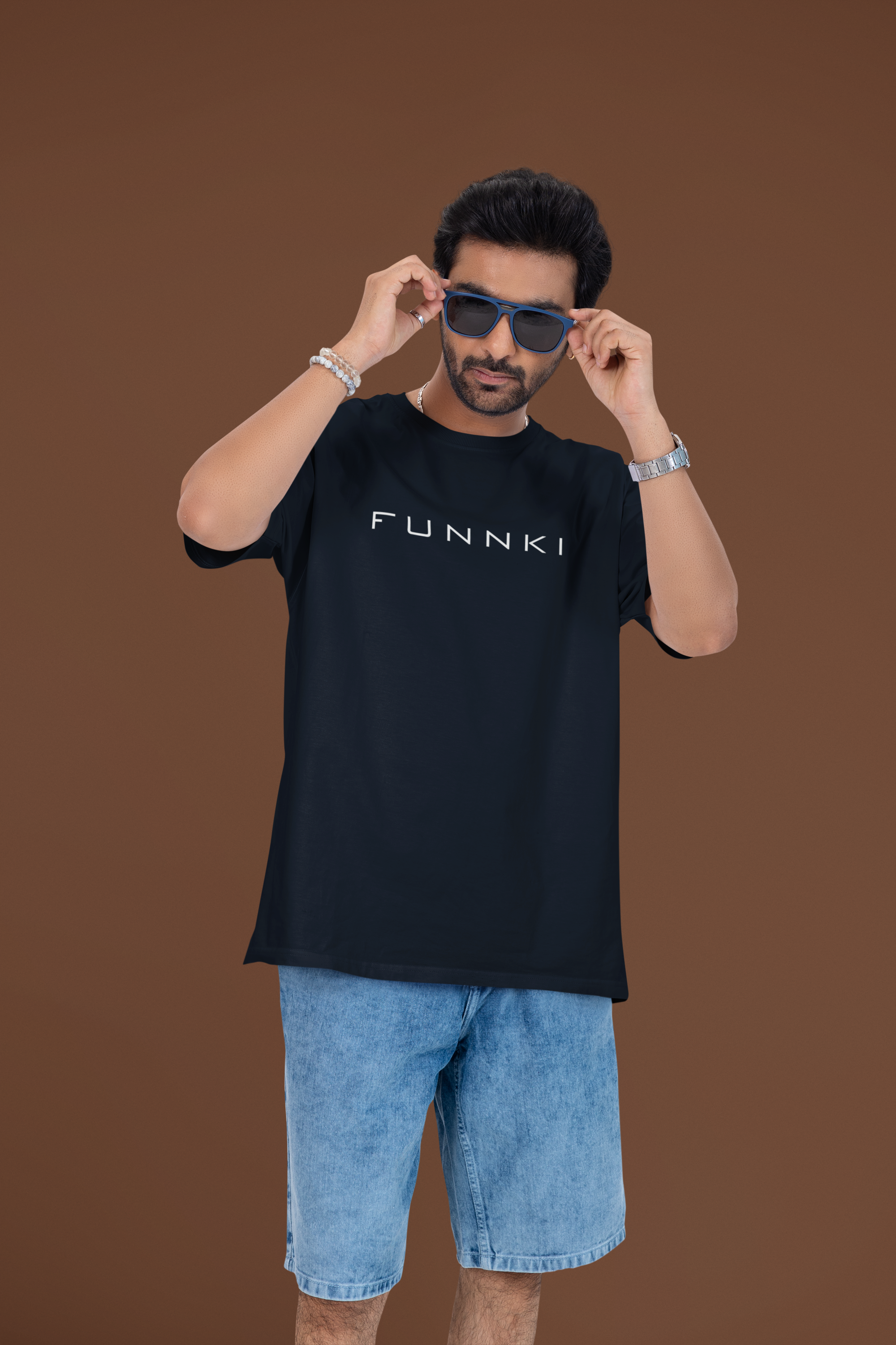 Men's KING LUCIFER Oversized Classic Printed T-Shirt