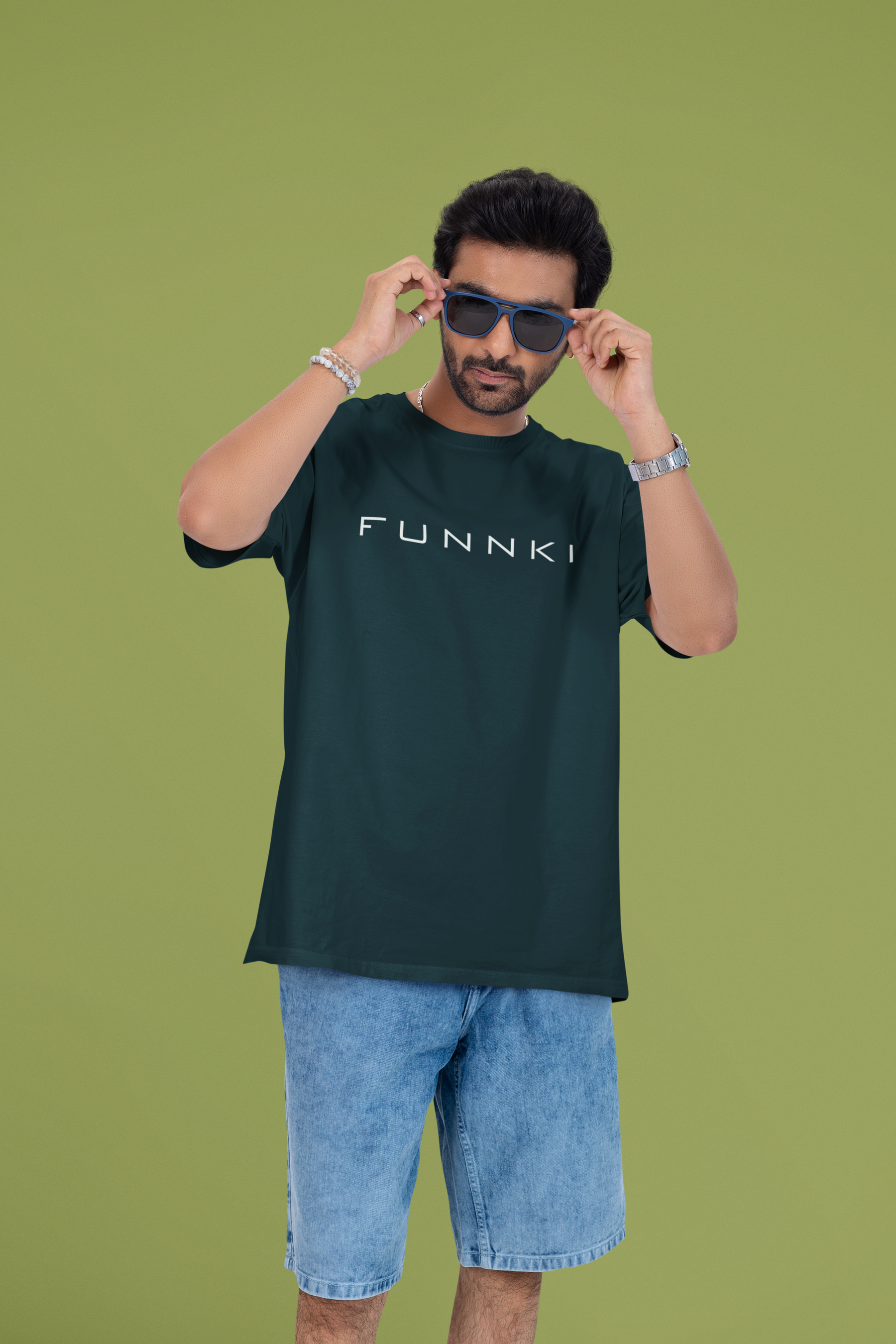 Men's KING LUCIFER Oversized Classic Printed T-Shirt