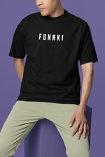 Men's Funnki Tribe Special Oversized Classic Printed T-Shirt