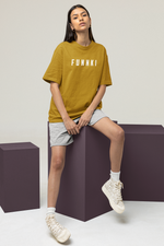Women's The Girl Next Door Oversized Printed T-Shirt