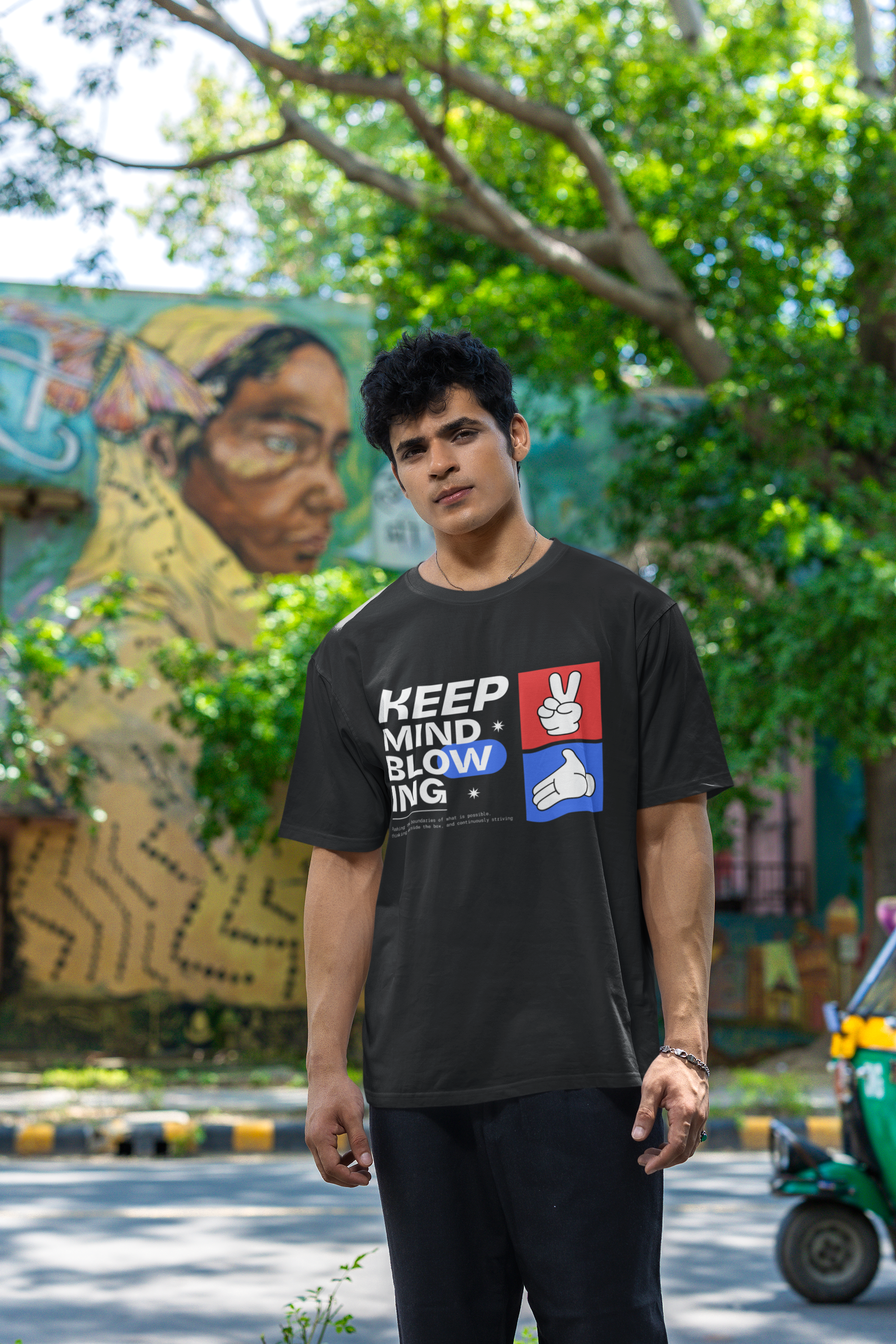 Men's Keep Mind Blowing Special Printed Unisex Classic T-shirt