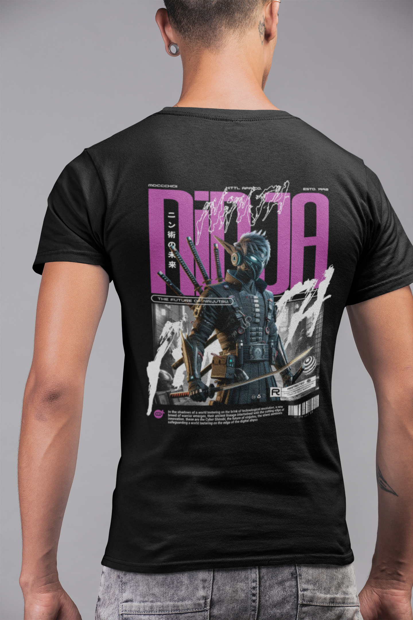 Men's Ninja: The Future of Ninjutsu Special Printed Unisex Classic T-shirt